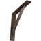 Ekena Millwork Traditional Steel Bracket, Hammered Brown 2"W x 12"D x 12"H BKTM02X12X12TRHBR - alternate 1